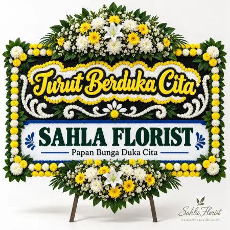 Papan Bunga Duka Banggai Laut