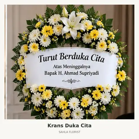 Krans Bunga Duka Banggai Laut